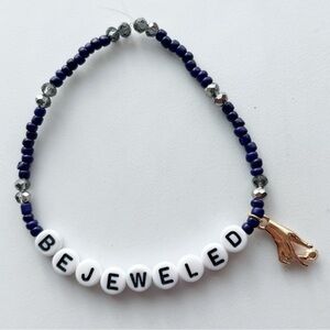 Taylor Swift Eras Tour Friendship Bracelet Bejeweled Midnights w/ Charm